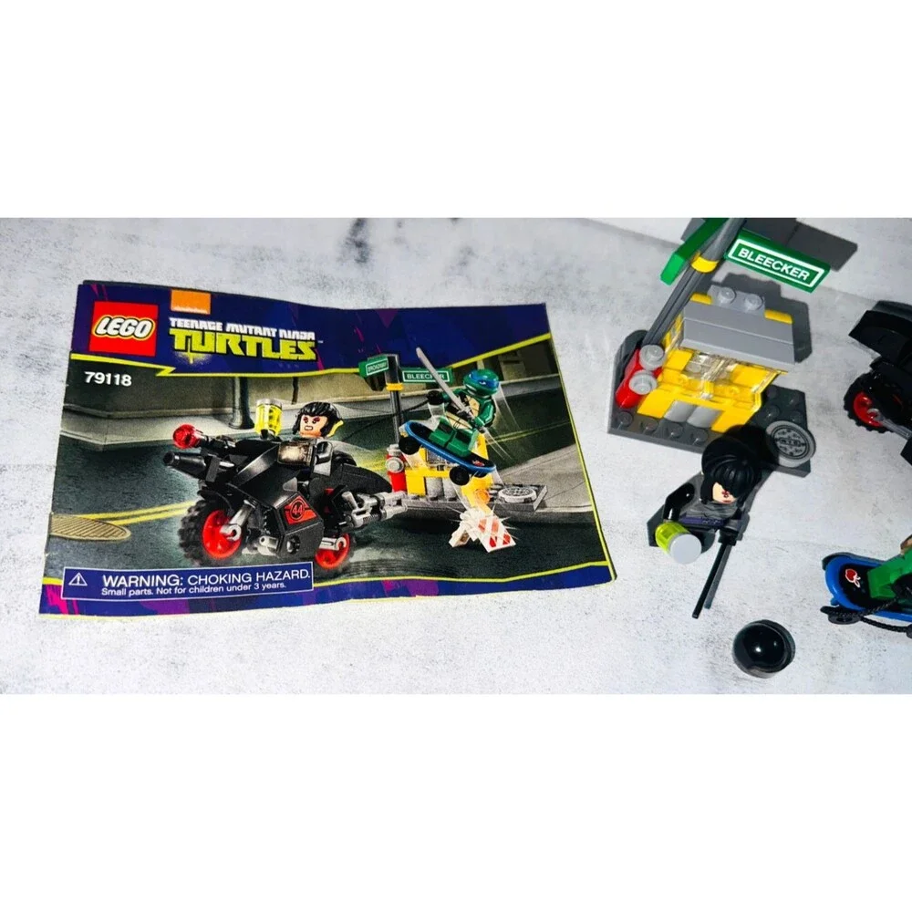Lego Teenage Mutant Ninja Turtles Set Karai Bike Escape 79118